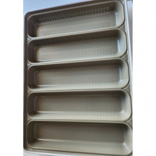 Bread form No. 11x5, (5 sections, aluminum) Tsvetlit-R