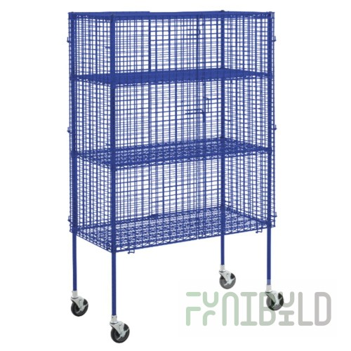 Hubert 30V-019 Kratos® Shelf Heavy Duty Blue Epoxy Finish