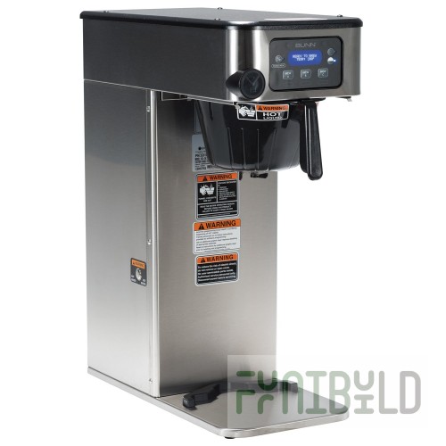 Bunn 53100.0000 10 Inch Automatic Coffee Brewer Display Label Overlay Kit Single Stainless Steel