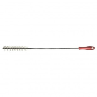 Carlisle 4011005 28 Inch Fryer Brush Straight Teflon Bristles Plastic Handle Red