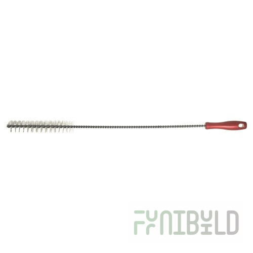 Carlisle 4011005 28 Inch Fryer Brush Straight Teflon Bristles Plastic Handle Red