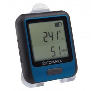 Comark RF313-TH Temperature & Humidity Data Logger 4°F To 140°F (-20°C To 60°C) Operating Range