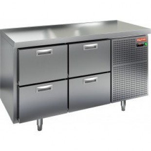 Table with refrigerated cabinet Hicold SN232/TN (1835x600x850mm, 220V, -2...+10 °C)