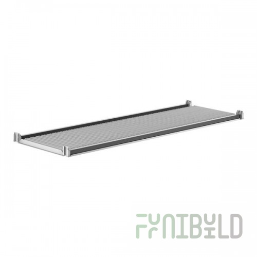 Cambro EXSK2472S1480 24 Inch Shelving Kit Solid Antimicrobial Speckled Gray