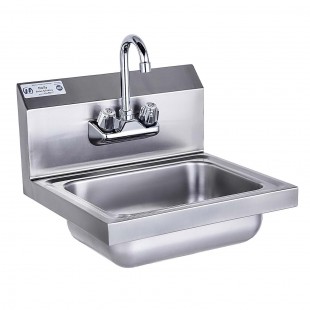 SPG International CHS-1 Universal Stainless Hand Sink Wall Mount 12