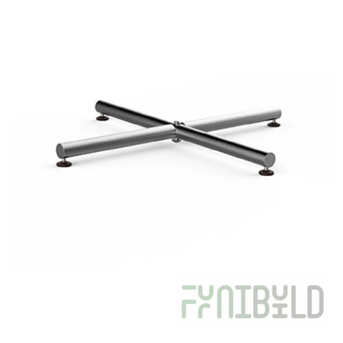Steelite MGSMONML0101 Metal Base Only For Large Mono Table. Light Grey Mogogo