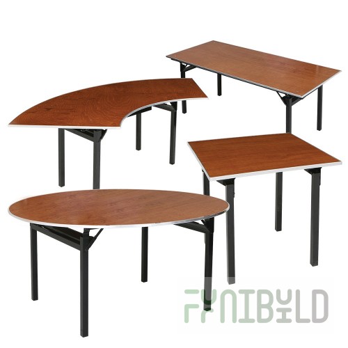 Forbes Industries 340-320 Round 4' Dia Table Runner American Hardwood