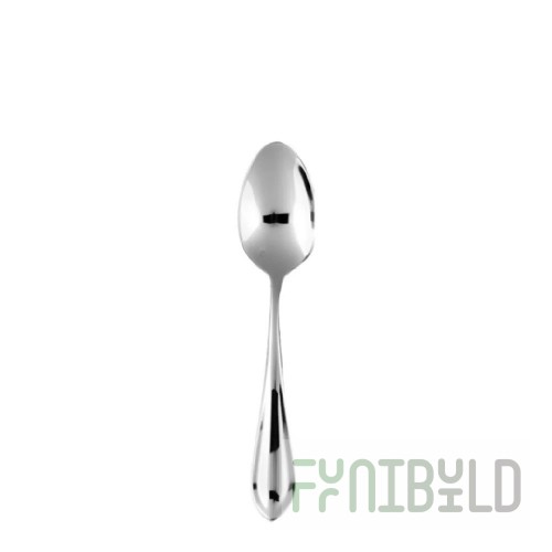 Fortessa DVMETD143011 7.5 Inch Royal Dessert Spoon Dishwasher Safe Stainless Steel