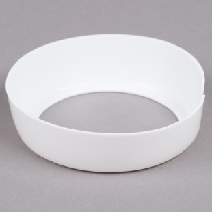 Tablecraft CB4 3.37 Inch ID Collar Italian for Models 483 and 484 White Plastic