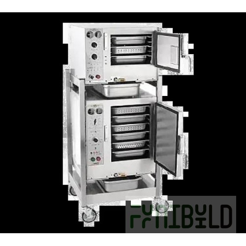 AccuTemp S3/S62403D110 27 Inch Electric Boilerless Convection Steamer with Stand