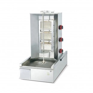 Gas shawarma-kebab maker F3ShmE(u)/21206 (with motor) (Shaverma) (515x800x870mm, 7.1 kW)