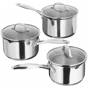 Saucepan (stainless steel) 7.0 l, with TRS-3, d=260 in, art. 1c2364 ASHA in pack. 4 pcs.