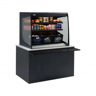 Federal Industries VRSS6060S-SLD 59 Inch Refrigerated Display Case Floor Model with Tempered Glass Federal Industries VRSS6060S-SLD 59 Inch Refrigerated Display Case Floor Model with Tempered Glass