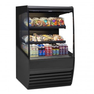 Federal Industries VRSS7260C-SLD 71 Inch Refrigerated Display Case with Curved Ends Federal Industries VRSS7260C-SLD 71 Inch Refrigerated Display Case with Curved Ends