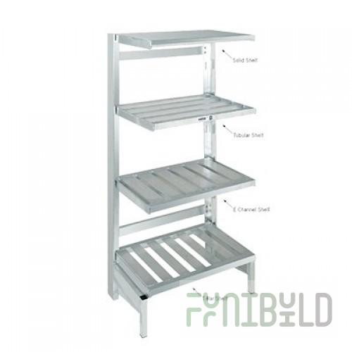 Channel CSH48 48 Inch Cross Supports and Hardware Aluminum Construction