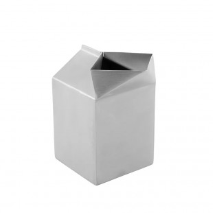 American Metalcraft MCC500 5 Oz Stainless Steel Milk Carton Creamer