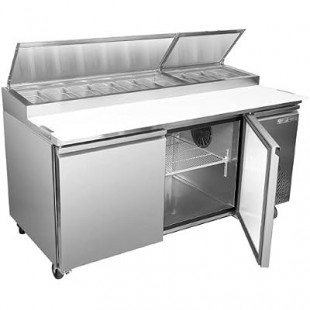 Hubert 69K-763 Kratos® Pizza Prep Table 9 Pan Capacity 71