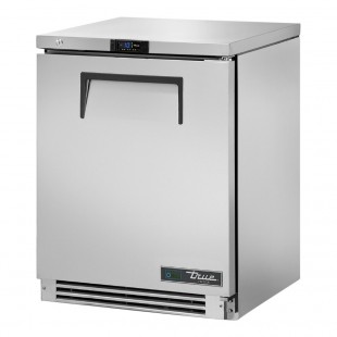 True Refrigeration TUC-24F-HC 24 Inch Undercounter Freezer 1 Section Stainless Steel