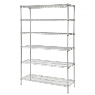 Victory 50597703 48 Inch Stainless Steel Shelf Chrome Plated to Durable Storage