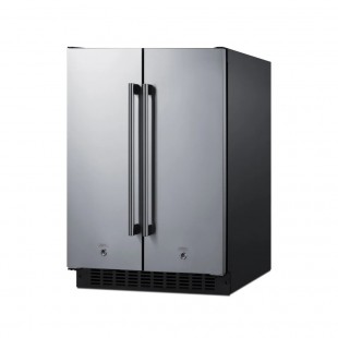 Summit FFBF192SSBIIMLHD 23 Inch 12.5 cu ft Refrigerator-Freezer - Reach-in Summit FFBF192SSBIIMLHD 23 Inch 12.5 cu ft Refrigerator-Freezer - Reach-in