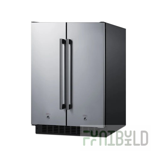 Summit FFBF192SSBIIMLHD 23 Inch 12.5 cu ft Refrigerator-Freezer - Reach-in