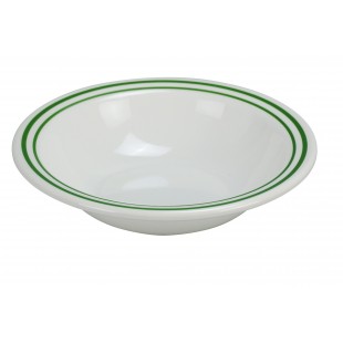Yanco PT-307 14 Oz. Pine Tree Salad Bowl Dishwasher Safe Melamine Beige