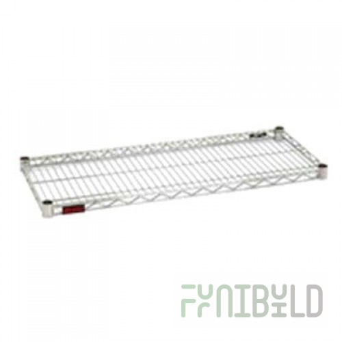 Eagle A4-74-1824Z 24 Inch Wire Add-On Shelving Unit with QuadTruss Design