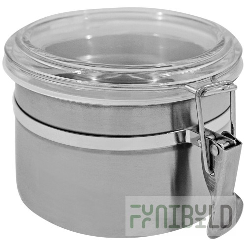 Spring USA M8469/09 22 Oz Canister with Acrylic Locking Lid Stainless Steel