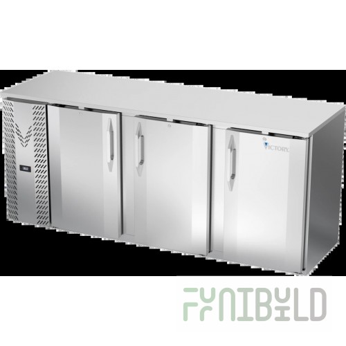 Victory VBBN78HC-G-S Back Bar Refrigerator Three-section 78