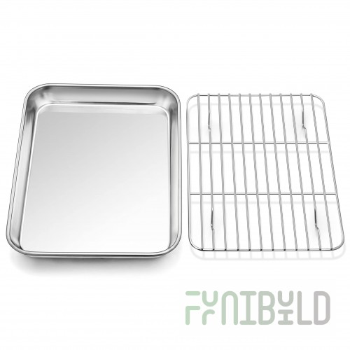 Baking tray 700x450x15 in for oven (stainless steel)