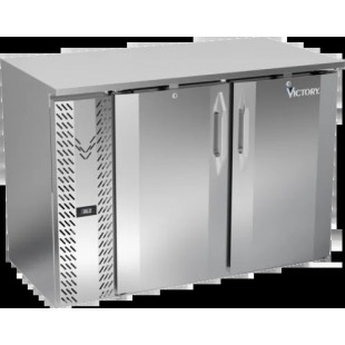 Victory VBBN48HC-FG-S Back Bar Refrigerator Food Rated Two-section