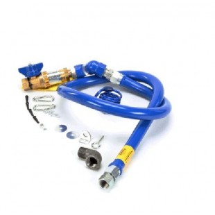 Nieco LLC 12744 5 Inch Gas Hose 3/4 Inch Quick Disconnect with Swivel