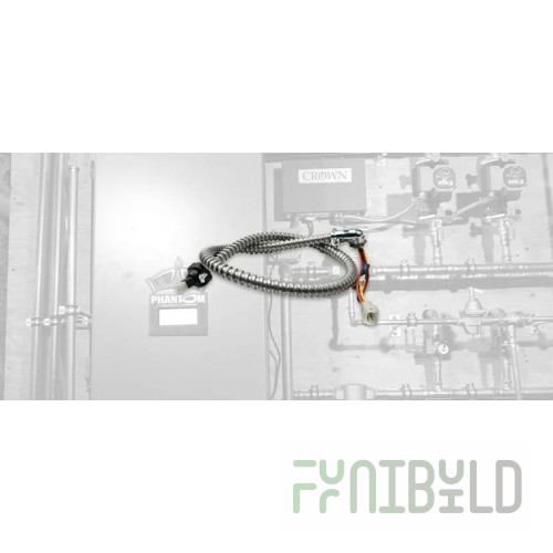 Connecting wire with fitting for DTL boiler