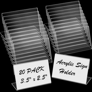 Small Acrylic Sign Holder