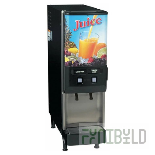 Bunn 37900.0001 10 Inch Electric Juice Dispenser Stainless Steel Push and Hold