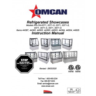 Omcan 48120 Naan Rods (2 Pieces Per Set)