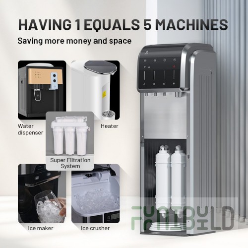 Terry H2O Solutions SMK2 5.5 Inch Water Filtration System for Ice Maker and Steam Cooker