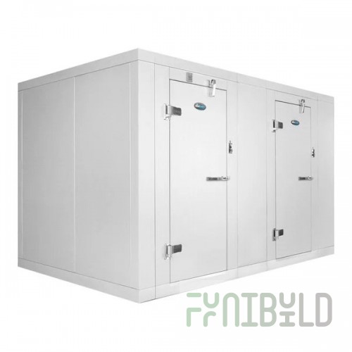 Amerikooler QC061287**NBSC 5'-10 5/8 Inch Indoor Walk-in Cooler Without Floor Acrylume