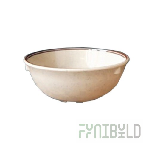 Yanco NS-314T 11 Oz Oatmeal Bowl Round Dishwasher Safe Tan Melamine