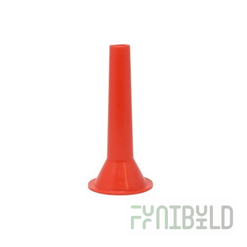 Omcan 10046 20mm Grinder Spout for #8 Applications Plastic