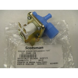 Scotsman 12-2446-04 Electric Water Solenoid Valve - Scotsman Cm650 Cme500 Cme650 Cme650r