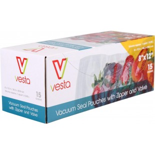Vesta Precision 215102 Vesta 8 Sided Chamber Vacuum Pouches 8 Vesta Precision 215102 Vesta 8 Sided Chamber Vacuum Pouches 8