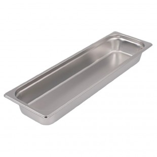 Stanton Trading SP-1202LONG 1/2 Size Long Anti-jam Steam Table Pan Stainless Steel