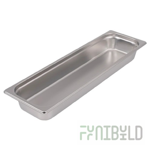 Stanton Trading SP-1202LONG 1/2 Size Long Anti-jam Steam Table Pan Stainless Steel