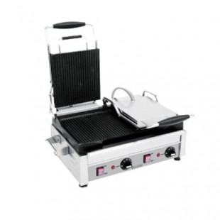 Eurodib SFE02375240 Panini Grill Double Left Side Flat
