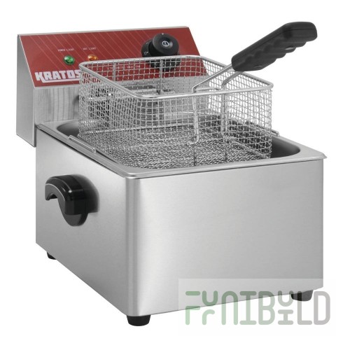 Hubert 29Y-013 Kratos® Commercial Electric Fryer 10 Lb. Capacity 120V