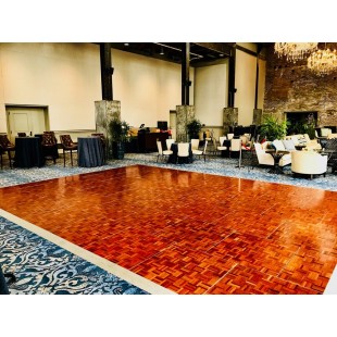 Forbes Industries 3220MTK1 12 Inch Width Portable Dance Floor Set With Vinyl Finish