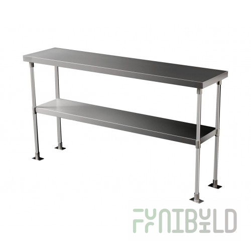Double tabletop shelf PNST-2-800/300/800-N-TEH