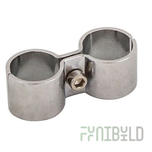 Omcan 24827 Post Clamp Chrome for Wire Shelving Accessories