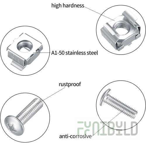 Shelf fasteners (nut-bolt) (pcs)